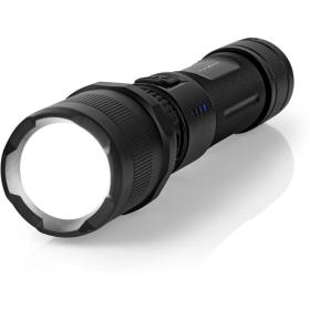 Nedis LED-Flashlight Battery Powered 3.7 V DC 10 W Built-In Lithium-ION