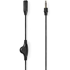 Nedis Stereo-Audio Cable | 3.5 mm Male | 3.5 mm Female | 1.00m | Round