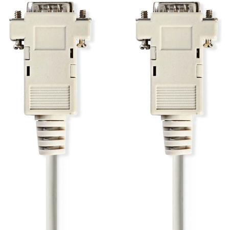 Nedis VGA-Cable | VGA Male MaxiResolution 1024x768 | 2.00m | Round | ABS | Ivory