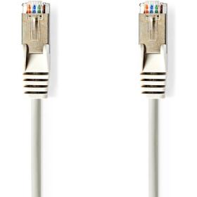 Nedis CAT5e Network Cable | SF/UTP | RJ45 Male | 1.50m | Round | PVC | Grey