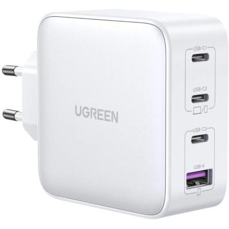 Ugreen Nexode 100W 4-Port PD Gan Fast Charger EU (White)