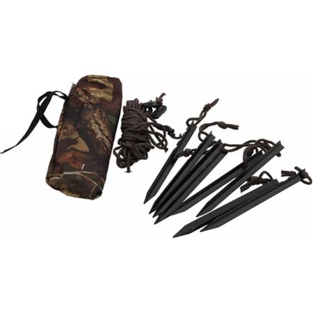 Buteo Photo Gear Bag w/ Pegs And Ropes Brown