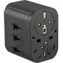 Jupio Travel Adapter 2X USB-A 1X USB-C 15.5W TÃ¼V