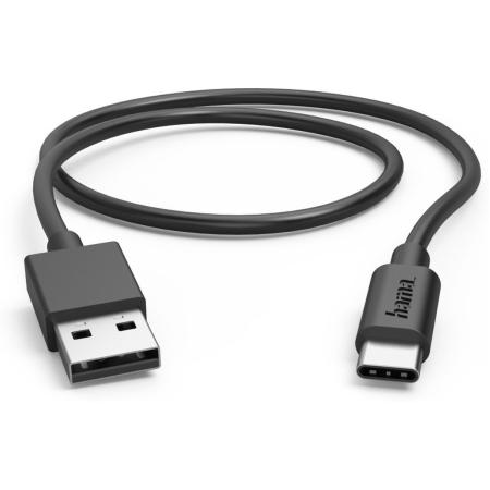 Hama Charging Cable USB-A - USB-C 0.5 M Black