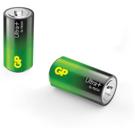 GP C Baby Battery GP Alkaline Ultra Plus 1.5V 2 PCs