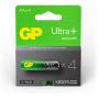 GP AA Battery GP Alkaline Ultra Plus 1.5V 4 PCs