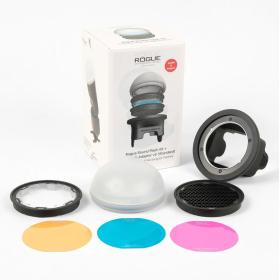 Rogue Round Flash Kit + Flash Adapter V2 (Standard)