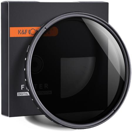 K&amp;F Concept Variabel ND Filter ND2/400 72mm