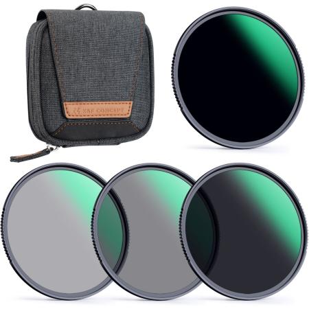 K&amp;F Concept ND Filter Kit ND4/8/64/1000 Nano X 49mm