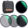 K&amp;F Concept ND Filter Kit ND4/8/64/1000 Nano X 49mm