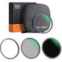 K&amp;F Concept Magnetic Lensfilter Kit CPL ND UV Nano X 46mm