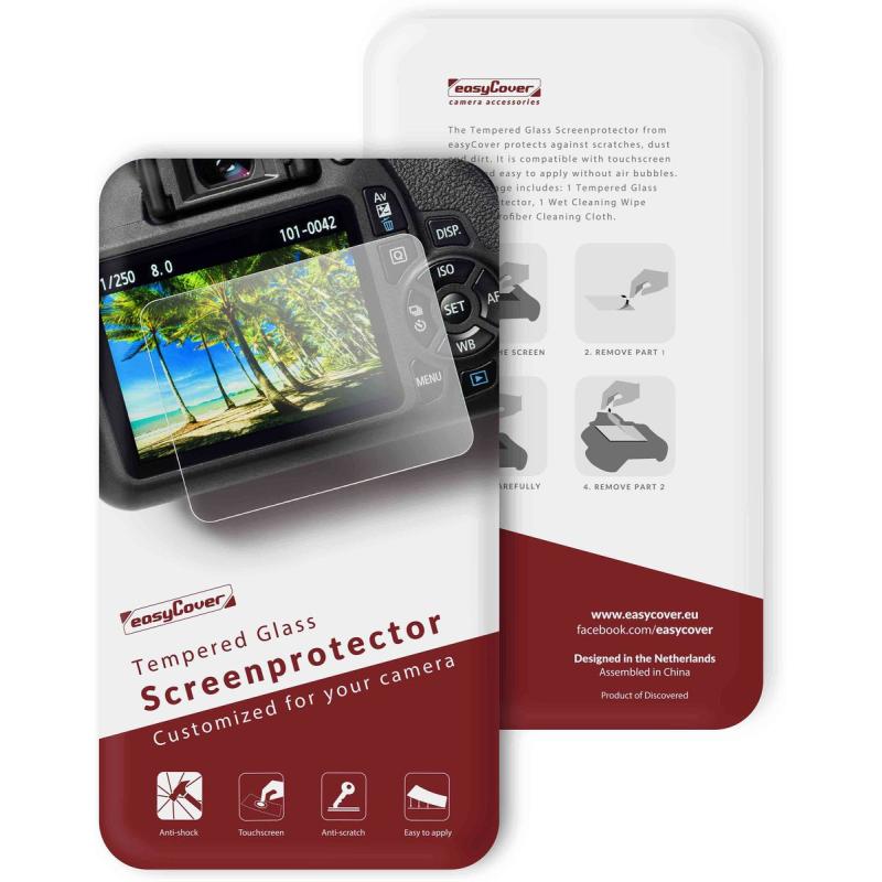 easyCover Glass Screen Protector For Canon R8 / R50 / R100