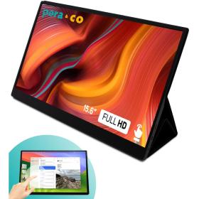 Pora&amp;Co Portable Monitor 15.6 inch Touchscreen