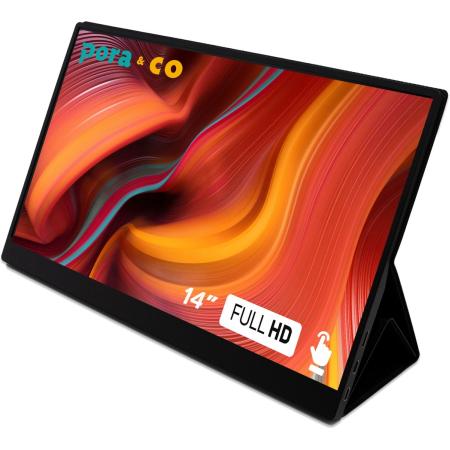 Pora&amp;Co Portable Monitor 14 inch Touchscreen