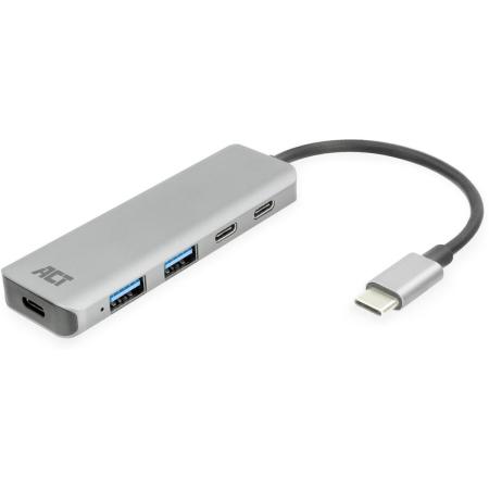 ACT USB-C Hub 3.0 2X USB-A 2X USB-C