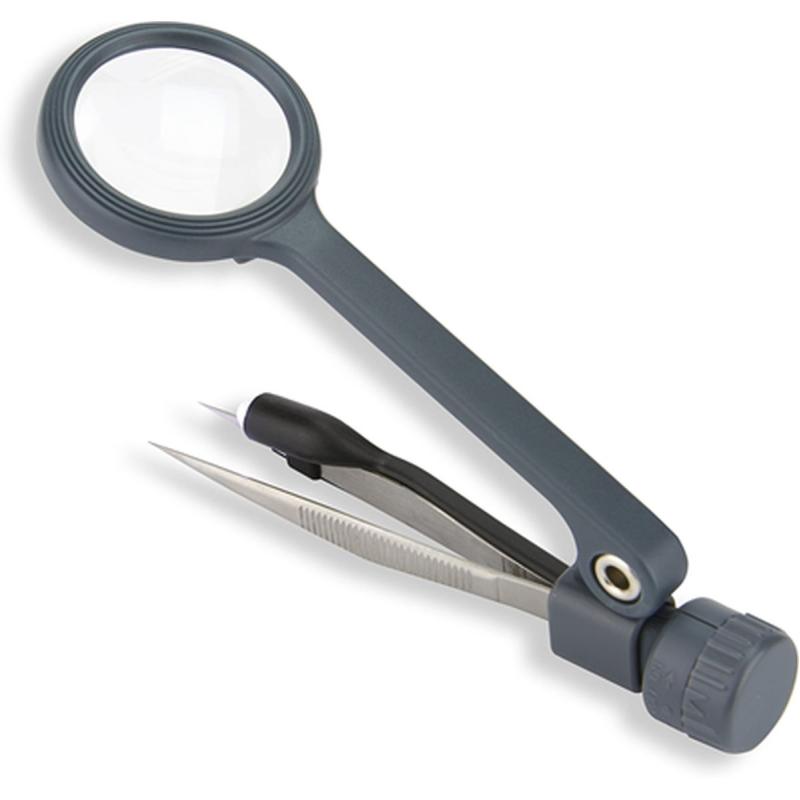 Carson Magnigrip MG-88 Magnifier w/ Precision Tweezers