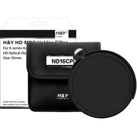 H&amp;Y K-Series ND16 + CPL 95mm Drop-In Holder Filter