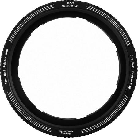 H&amp;Y RevoRing Black Mist 1/2 Filter (58-77mm)