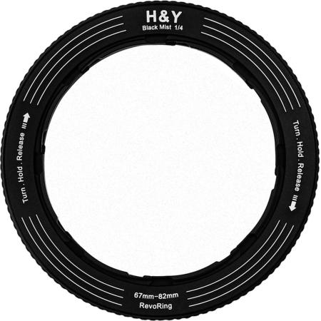 H&amp;Y RevoRing Black Mist 1/4 Filter (67-82mm)