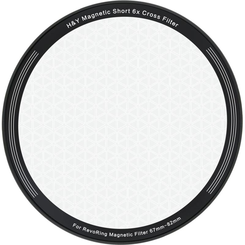 H&amp;Y Short 6X Cross Magnetic Filter For RevoRing 67-82mm