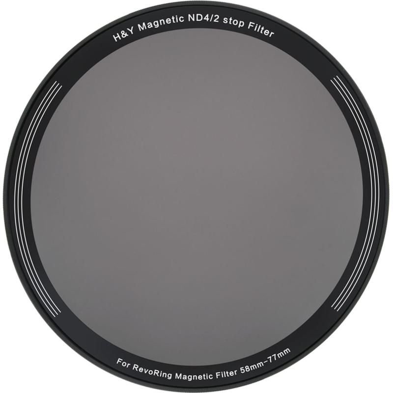 H&amp;Y ND4 Magnetic Filter For RevoRing (58-77mm)