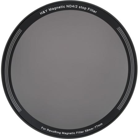 H&amp;Y ND4 Magnetic Filter For RevoRing (58-77mm)