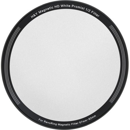 H&amp;Y White Mist 1/2 Magn Filter For RevoRing VND&amp;amp;CPL 67-82mm