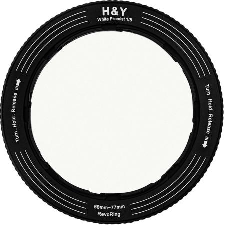 H&amp;Y RevoRing White Mist 1/8 Filter 58-77mm (RW8-77)