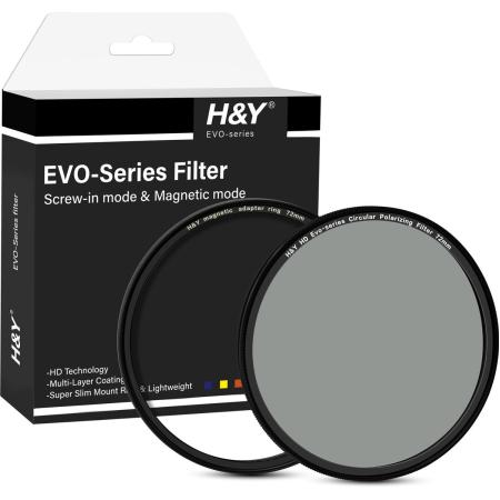 H&amp;Y HD EVO-Series Circular Polarizing Filter 72mm