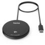 Hama Wireless Charger QI2 15W Fast Charger Magnetic Black