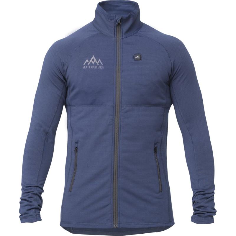 Heat Experience Heated Grid Fleece Mens