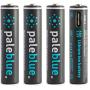 Pale Blue Li-ion Rechargeabl AAA Battery USB-C 600mAh