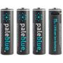 Pale Blue Li-ion Rechargeable AA Battery USB-C 1700mAh