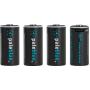 Pale Blue CR123 Rechargeable Batteries USB-C 860mAh