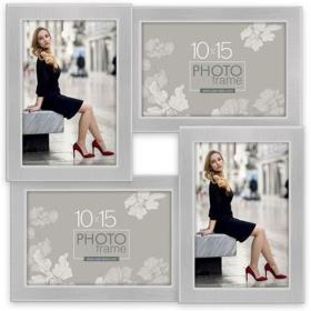 Zep Photo Frame S4044 Olimpia Silver 4Q 4x10x15 cm