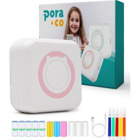 Pora&amp;Co Mini Printer For Mobiel Pink