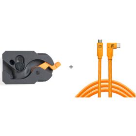 TetherTools TetherGuard Leverlock &amp;amp; Cable Kit USB-C To Â USB-CÂ Right Ang