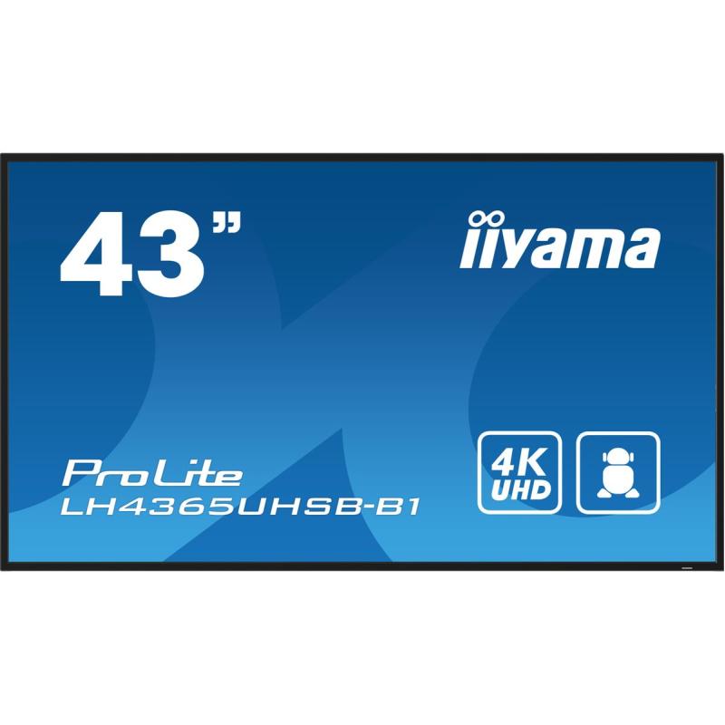 Iiyama 43IW LCD 4K UHD IPS 800 CD/M