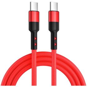 Caruba USB-C To USB-C 60W Cable 30cm Red