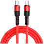 Caruba USB-C To USB-C 60W Cable 30cm Red