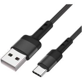 Caruba USB-A To USB-C 60W Cable 1 Meter Black