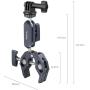 SmallRig Crab-Shaped Clamp w/ Ball Head Magic Arm 3757B