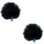 Radius Puffer Urchin LAV Windshield Foam Core Black (Pair)
