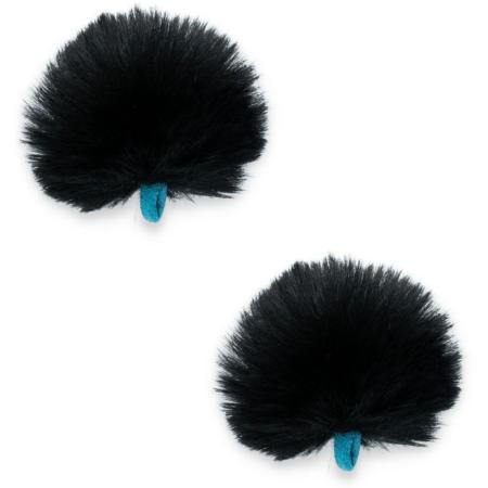 Radius Large Hole Urchin LAV Windshield Black (Pair)