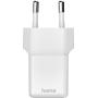 Hama Super-Mini-Charger PD/QC/Gan USB-C 30W White