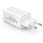 Hama Fast Charger Gan 2X USB-C PD/Qualcomm Mini-Charger 65 W White
