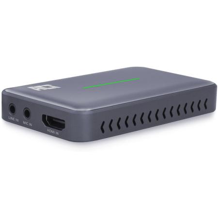 ACT USB-C Video Capture Card HDMI 4K@60Hz Passthrough 4K@30Hz Capture