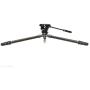 Benro Tortoise Carbon Tripod w/ S4PRO Videokop 24C Leveling Base TTOR24CLVS4PRO