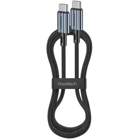 Choetech USB-C To USB-C PD60W Nylon Cable Black 1.2m