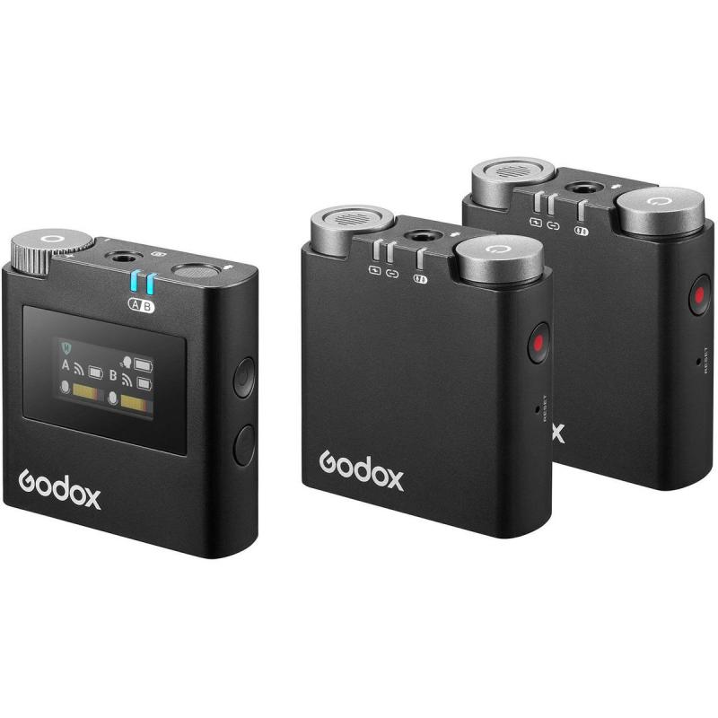 Godox Virso S M2 Wireless Microphone System (Sony Version) - B-Stock